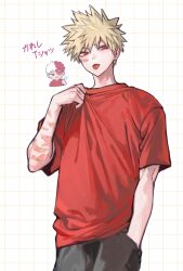 bakugou katsuki from boku no hero academia