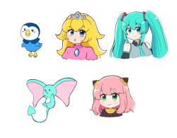 anya (spy x family) from kirby (series) by wolfychu (artist)