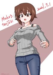 nishizumi maho from girls und panzer