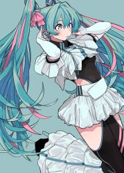 hatsune miku from vocaloid
