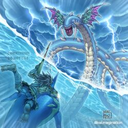 ocean dragon lord - kairyu-shin from yu-gi-oh!