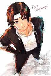 kusanagi kyou from the king of fighters by motoya