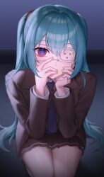 hatsune miku from monitoring (vocaloid)