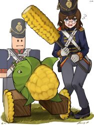 player character (roblox) from plants vs. zombies by gamryous