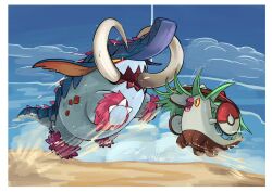 brute bonnet from pokemon by blawn z