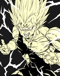 majin vegeta from dragon ball by lee (dragon garou)