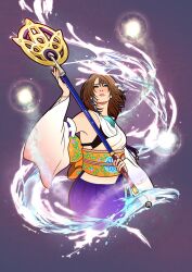 yuna (ff10) from final fantasy