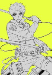 eren yeager from shingeki no kyojin