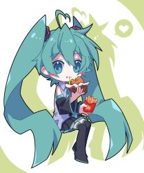 hatsune miku from vocaloid