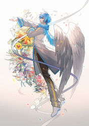 kaito from vocaloid by kazenemuri