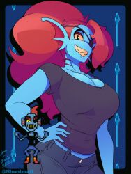 undyne from undertale by shool