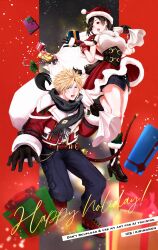 cloud strife from christmas by kirinomon