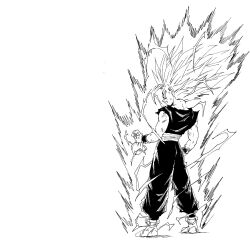 son gohan from dragon ball by fenyon