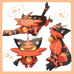 torracat from pokemon by pon (ponymmtknsk)