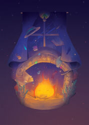 calcifer from howl no ugoku shiro