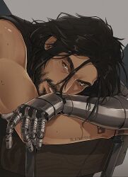 johnny silverhand from cyberpunk (series) by slackdzove