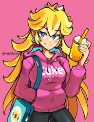princess peach from super mario bros.