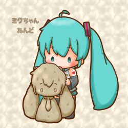 hatsune miku from vocaloid