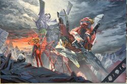 eva 01 from neon genesis evangelion