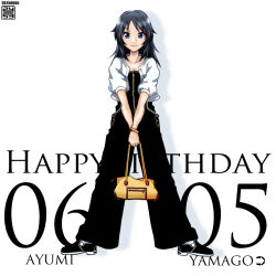 yamagou ayumi from girls und panzer by nishi itsumi