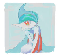 gallade from pokemon by butter (oshi8kyoumoh)