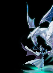 blue-eyes white dragon from yu-gi-oh! by tom (leciel2010)