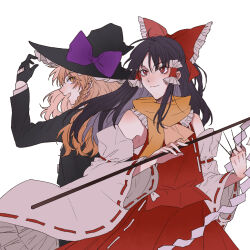 hakurei reimu from forbidden scrollery by hitte5416