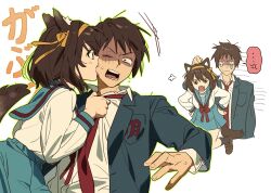 kyon from suzumiya haruhi no yuuutsu