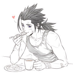 zack fair from final fantasy by crylin6