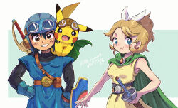 ash ketchum from dragon quest by h renah
