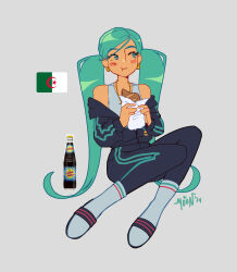 hatsune miku from vocaloid