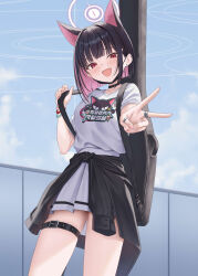 kazusa (band) (blue archive) from blue archive by rama (yu-light8)