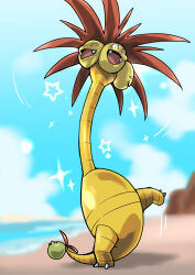 alolan exeggutor from pokemon by mudamudamuda