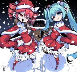 hatsune miku from synthesizer v by little mojoi