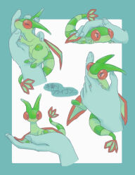 flygon from pokemon by butter (oshi8kyoumoh)