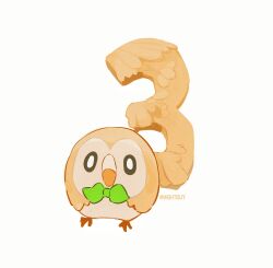 rowlet from pokemon by hightguy