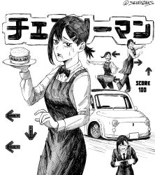 higashiyama kobeni from chainsaw man by seveninks