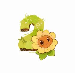 sunflower (plants vs. zombies) from plants vs. zombies by hightguy