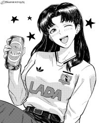 katsuragi misato from neon genesis evangelion by seveninks