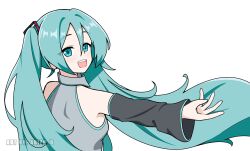 hatsune miku from vocaloid