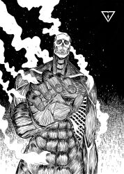 colossal titan from shingeki no kyojin by seveninks