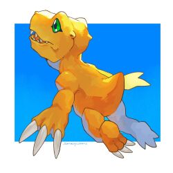 agumon from digimon by sei (seiryuuden)