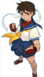 kasugano sakura from street fighter by morry