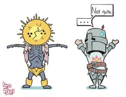 solaire of astora from dark souls (series)
