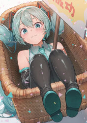 hatsune miku from vocaloid