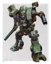 tomahawk (destroid) from choujikuu yousai macross by takani yoshiyuki