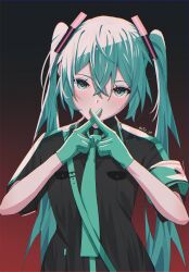 hatsune miku from koi wa sensou (vocaloid)