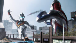 evil tiga from ultraman tiga (series)