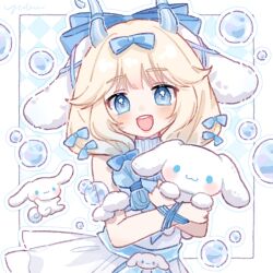 cinnamoroll from fuwa fuwa cinnamoroll by yukomeow