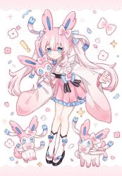 sylveon from pokemon by yukomeow